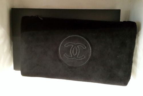 Chanel клатч замшевый в коробке 25*14*2 см 