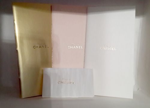 Chanel Набор блокнотов № 1 (3 шт размер 17*9 см) 1300 р