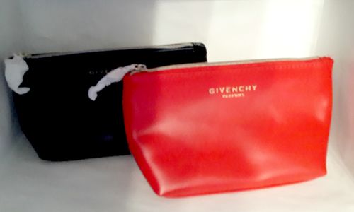 Givenchy косметичка 17,5*10,5*6 см (цвета - черная и красная)